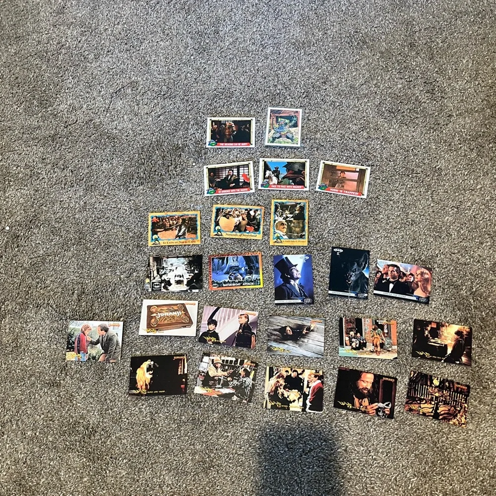 Vintage Movie Trading Cards Collection - Entertainment Memorabilia 24 cards